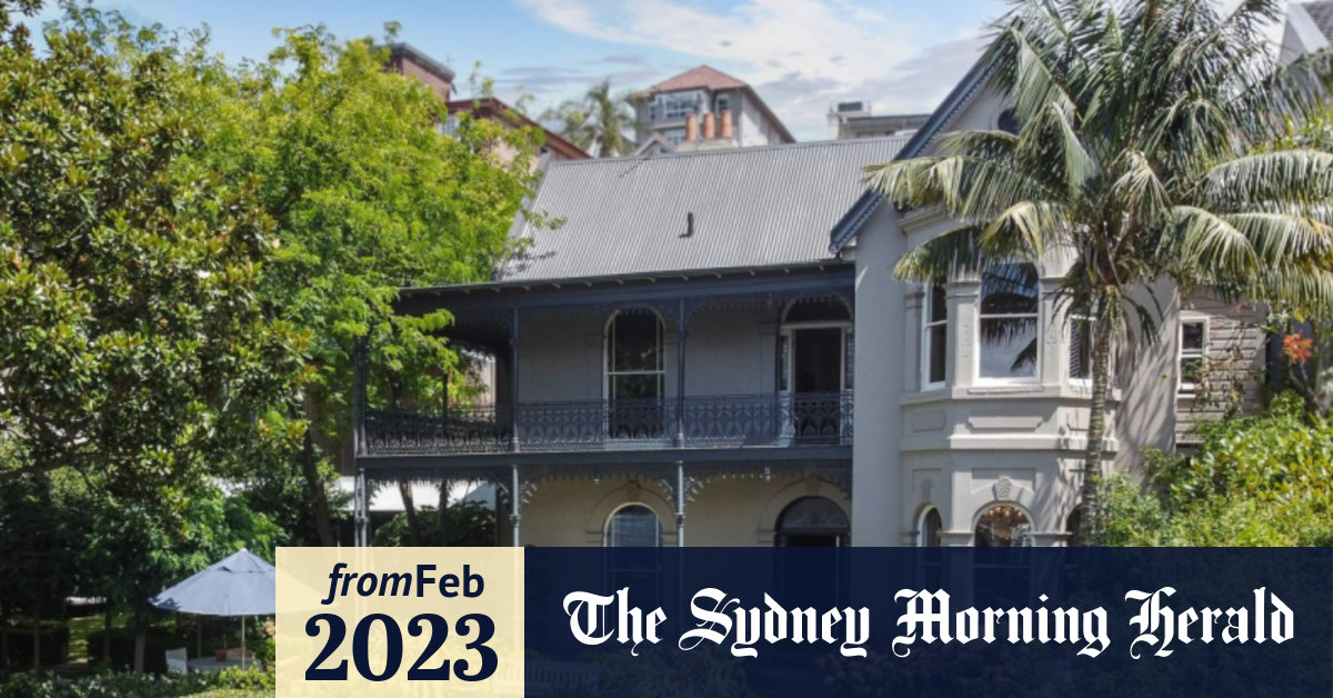 Sydney luxury property Historic Idlemere house in Lavender Bay sold